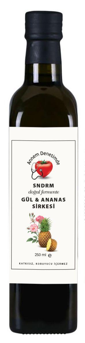 Annem Denetimde SNDRM - Gul ve Ananas Sirkesi - 250ml